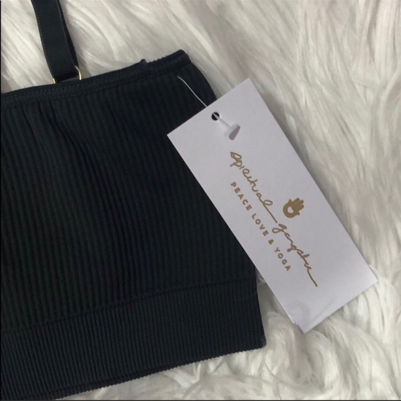 NWT Spiritual Gangster Ribbed Straight Brami - Picture 6 of 7